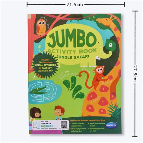 Navneet Jumbo Activity Book - II- Entertaining and relaxing activities