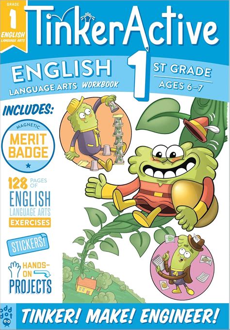 TinkerActive Workbooks: 1st Grade English : Butler, Megan Hewes, Odd ...