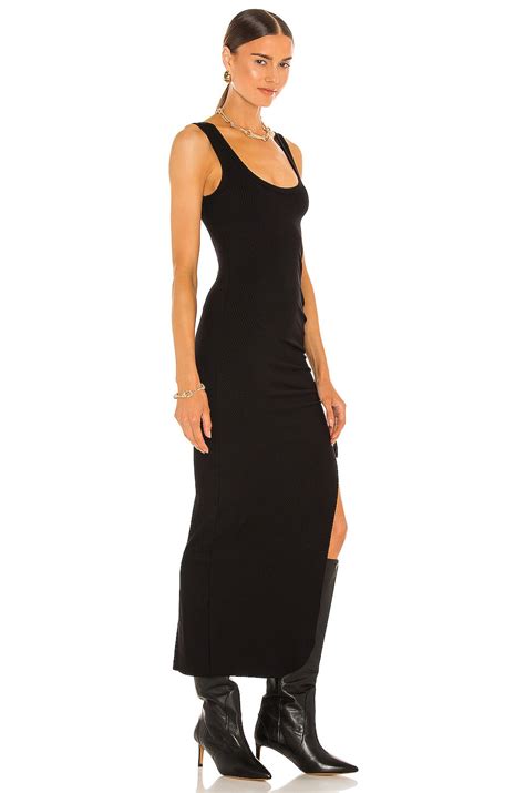 The Range Cinched Midi Dress in Black | REVOLVE