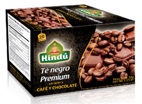 TE NEGRO PREMIUM CAFE Y CHOCOLATE 20/SOB – 14060 HINDU – Productos de ...