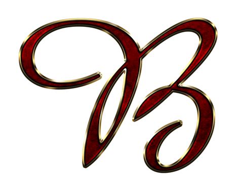Capital Letter B Red transparent PNG - StickPNG