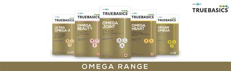 TrueBasics Omega Joint 2 in 1 Formula with Omega-3 Fish Oil and ...