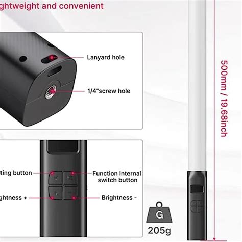 Ulanzi Vl119 Rgb Handheld Light Wand | Imaginext