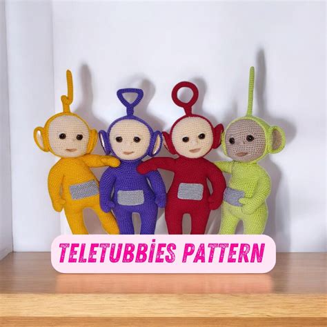 Buy Teletubbies Crochet Pattern, Easy Crochet Pattern, Halloween ...