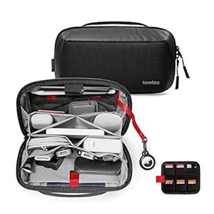 Tomtoc Tech Organizer Pouch for MacBook Accessories, Cables, Power Bank ...