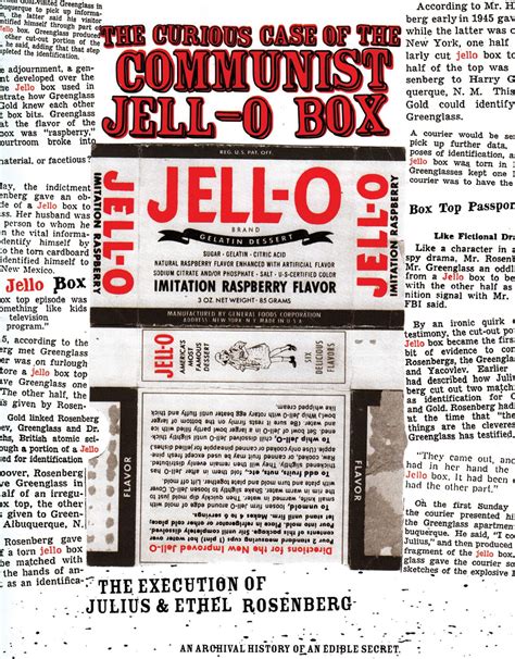 Buy The Curious Case of the Communist Jell-o Box: The Execution of ...