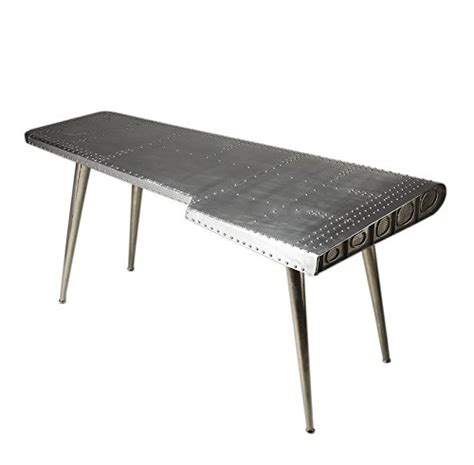 Aluminum & Soild Wood Modern Desk; IF015 : Amazon.in: Home Improvement