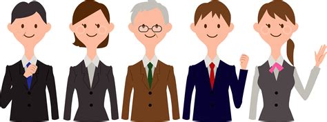 Business People Clip Art PNG 的图像结果