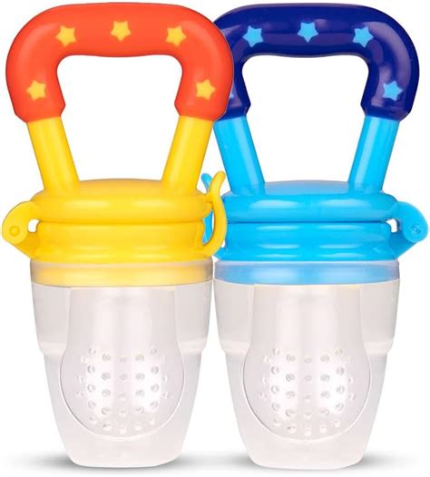 Buy LuvLap Silicone Food/Fruit Nibbler with Extra Mesh, Soft Pacifier ...