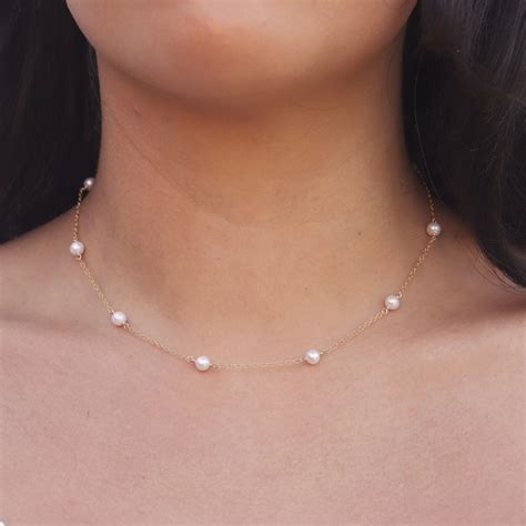 Gold Pearl Necklaces | Made in the UK | Kiri & Belle