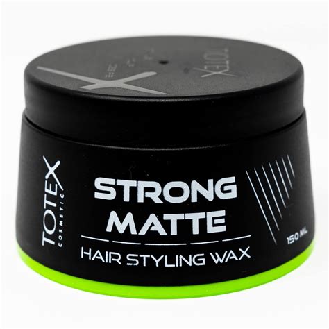 Amazon.com: Totex Hair Men Styling Hair Wax - Strong Hold Texture Matte ...