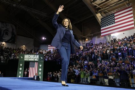 Vice President Kamala Harris rallies in East Lansing, makes final appeal to voters - WDET 101.9 FM