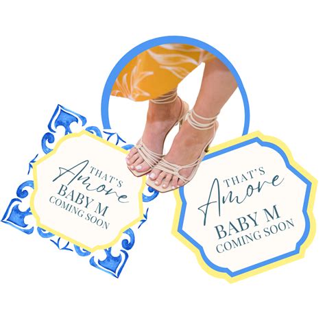 That's Amore Baby Shower Floor Decals – Lushra