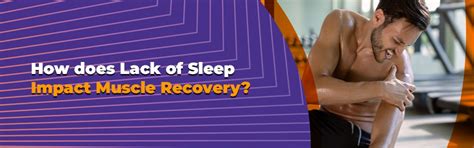 The importance of sleep in fitness and muscle recovery