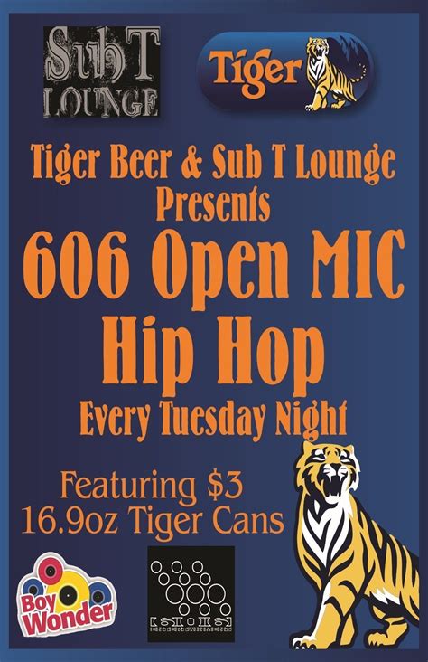 Open Mic Hip Hop in Chicago at Subterranean