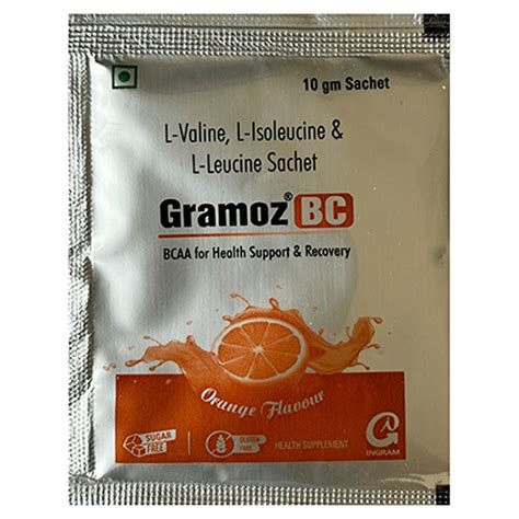 Buy Gramoz BC Sugar Free Orange Flavour Powder Sachet | 19 Minutes ...