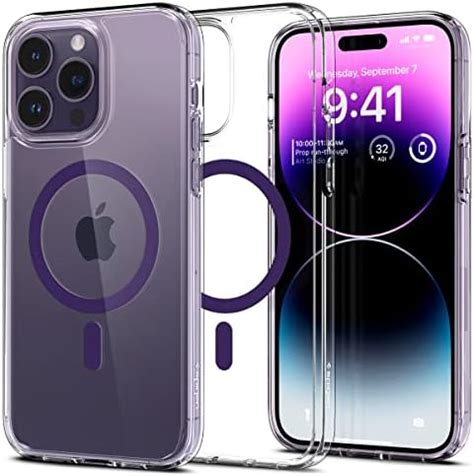 Spigen Ultra Hybrid Magfit Back Cover Case Compatible with Magsafe ...