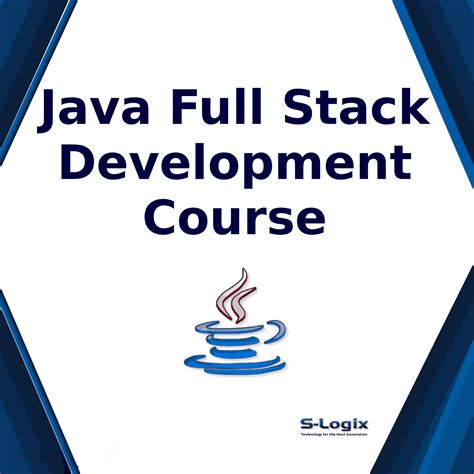 Full Stack Java Development Internship |S-Logix