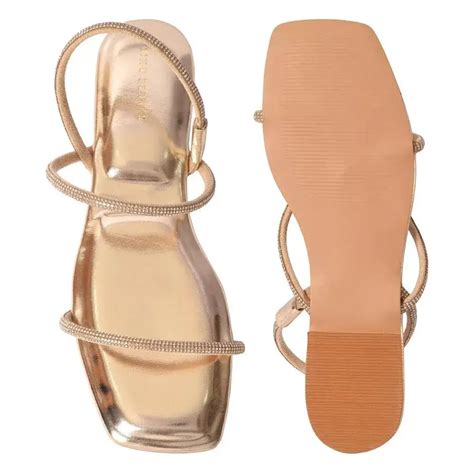 Buy Mary Lovely Gold Flats | Lino Perros