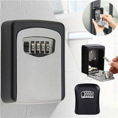 Wall Mounted Key Box Key Safe Key Cabinet for Outdoor Use with Key ...