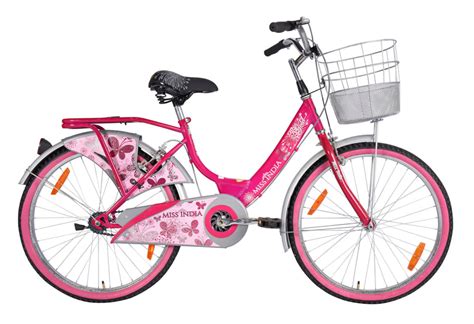 Hero Miss India Gold 24T Utility Bicycle for Girls - Stylish & Durable