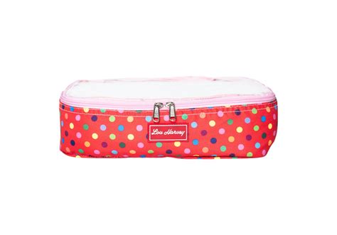 Multi Dot Plastic Travel Small non Laminate - Lou Harvey