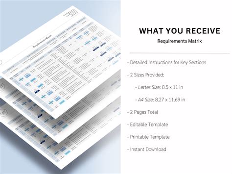 Image result for Project Requirements Matrix Template
