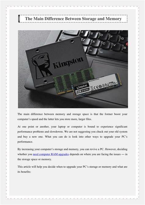 Difference Between Memory and Storage 的图像结果