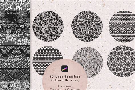 Lace Procreate Brush Bundle, Fashion Graphic by EfficientTools ...