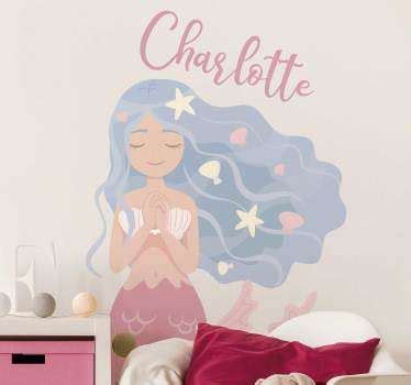 Mermaid Wall Stickers - TenStickers