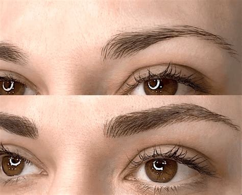 Before And After Eyebrow Microblading