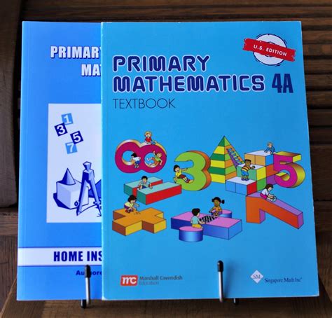 Set of 2 Singapore Math Primary Mathematics 4B US Edition Textbook and ...