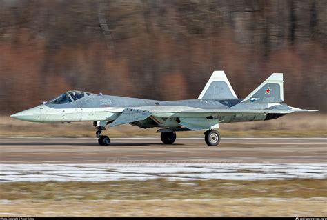 056 Sukhoi Design Bureau Company Sukhoi T-50 (Su-57) Photo by Pavel ...