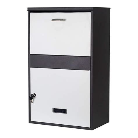 Buy Large Parcel Box Mailboxes with Front Access Door, Weatherproof ...