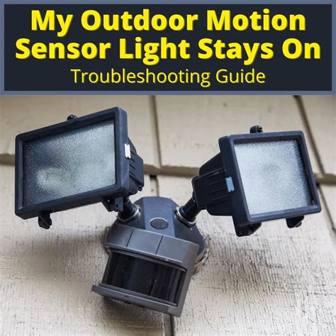 Image result for Motion Sensor Problems