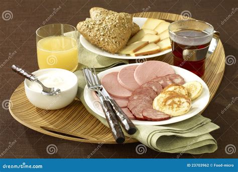 Russian Breakfast Stock Photography - Image: 23703962