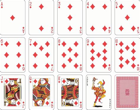 Printable Playing Card Template