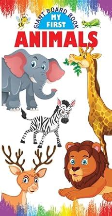 Buy Giant Tall Board Book:My First Animals Book Online at Low Prices in ...