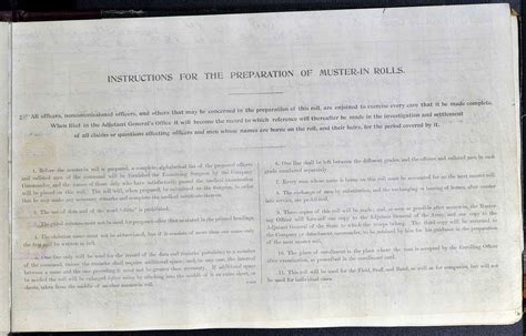 55. Eighth Illinois Volunteer Regiment (Infantry), Company I, Muster-In ...
