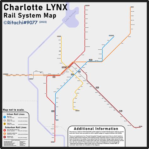Cats Charlotte Light Rail Map Transit Planning Charlotte Area