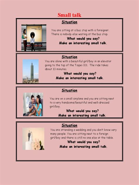Small Talk Examples 的图像结果