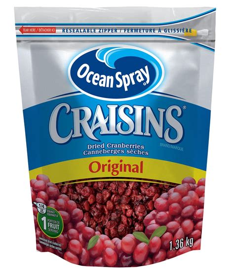 Ocean Spray® Craisins® Original Dried Cranberries | Walmart Canada