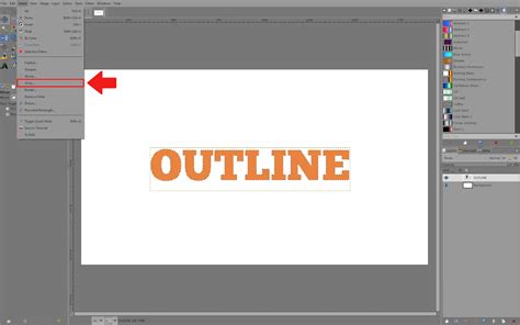 Image result for innerText GIMP Tutorial