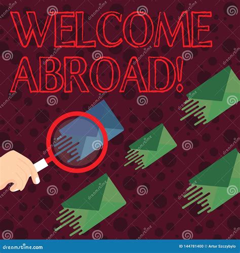 Handwriting Text Writing Welcome Aboard. Concept Meaning on Board As on ...