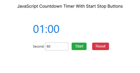 Image result for JavaScript How to Display Timer