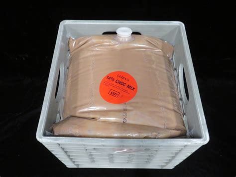 Leiby’s Dairy 14% Chocolate Ice Cream Mix (5 gal) Email for price