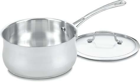 Amazon.com: Cuisinart 7193-20P Chef's Classic Stainless 3-Quart Cook and Pour Saucepan with ...