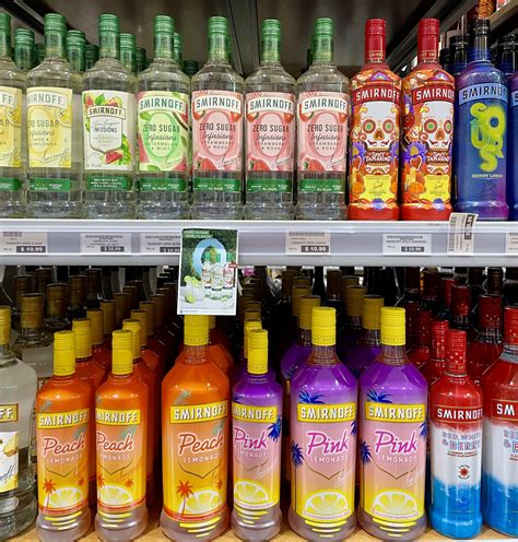 Types Of Smirnoff Vodka