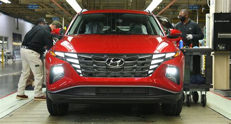 Born In The USA: 2022 Hyundai Tucson Enters Production In Alabama ...