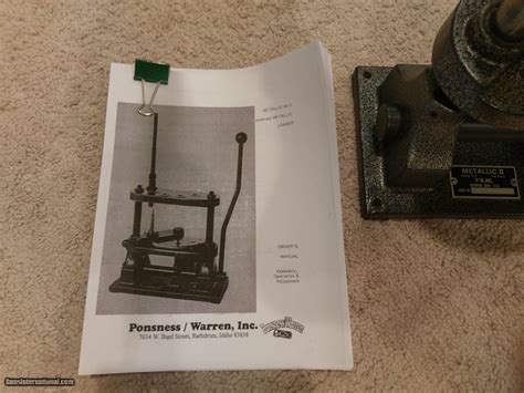 Ponsness Warren Metallic II Rifle & Pistol Reloader - Free Shipping!